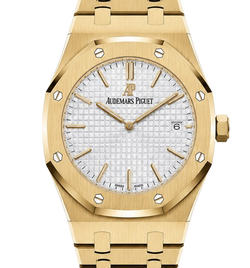 Audemars Piguet Royal Oak Yellow Gold Silver Dial