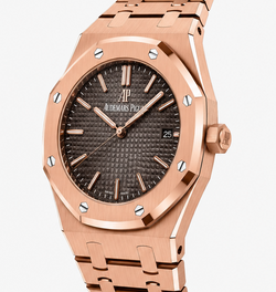 Audemars Piguet Royal Oak Rose Gold Brown Dial