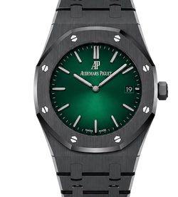 Audemars Piguet Royal Oak Black Ceramic Green Dial