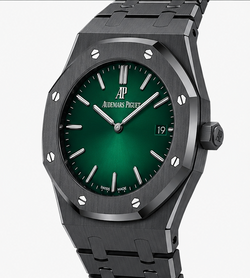 Audemars Piguet Royal Oak Black Ceramic Green Dial