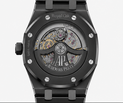 Audemars Piguet Royal Oak Black Ceramic Navy Blue Dial