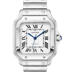 Cartier Santos Automatic Stainless Steel Watch